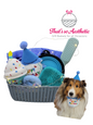 Boys Fur Baby birthday basket