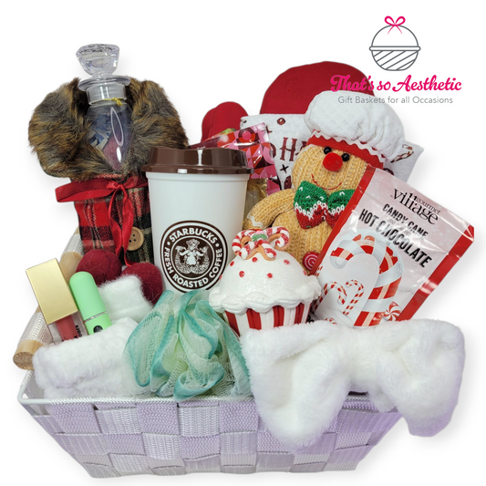 Home and Heart Holiday Burr Basket